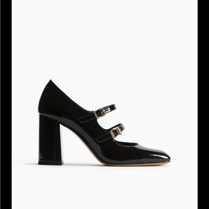 NWOB Mary Jane High Heel Y2K Coquette Shoes 38 Square Toe